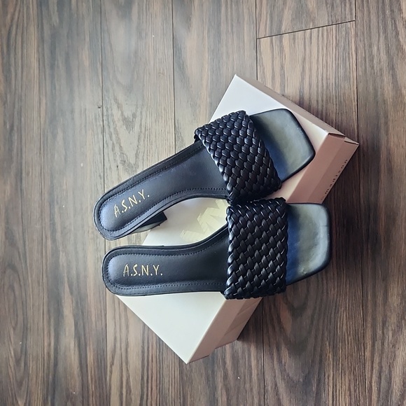 ASNY Shoes - ASNY Black Sandals